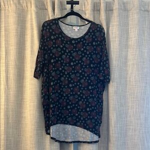 Floral Print Women's Top